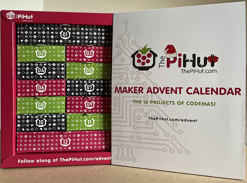 Image of Pi Hut Advent Calendar Kit